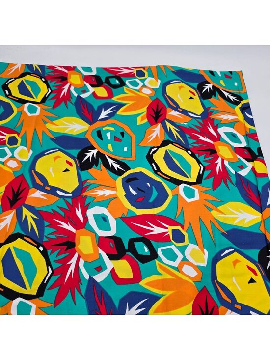 Other - Apparel Fabric Bright & Colorful Abstract  Crafting Or DIY Projects 2 Yds 29"